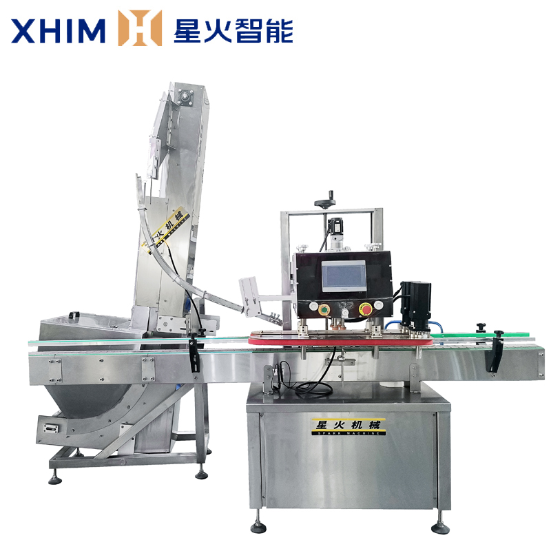 全自動上蓋旋蓋機-塑料玻璃瓶自動旋蓋